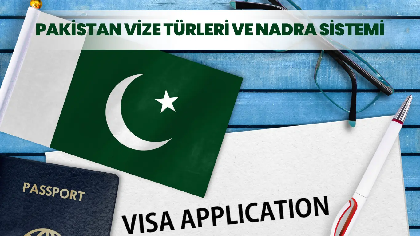 Pakistan bayrağı, pasaport ve vize başvuru formu